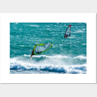 Windsurfing Posters and Art